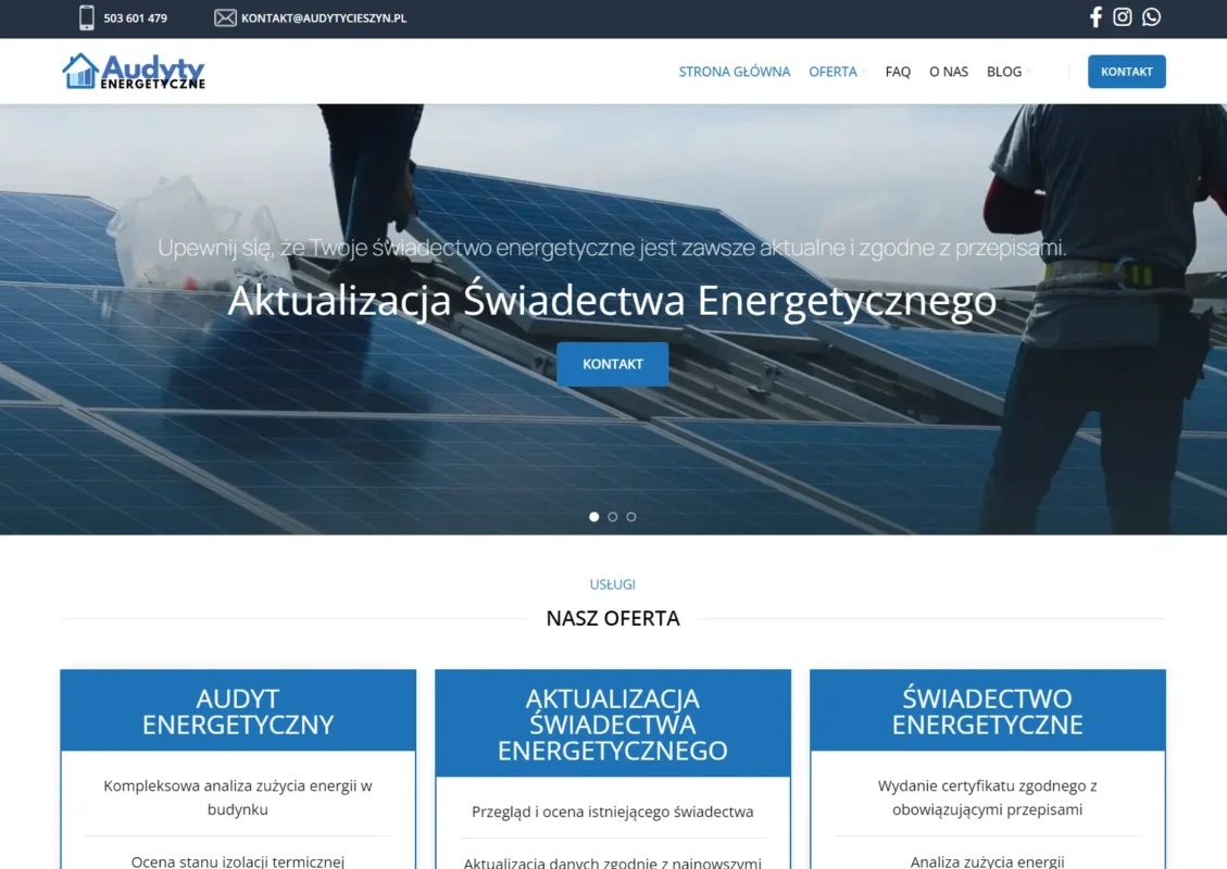 audyty cieszyn full page